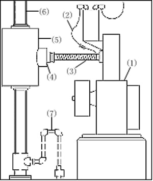 Installation Structure of Exhaust Surge Tank System