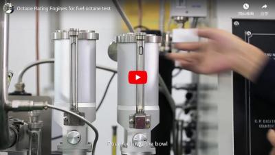 Octane Testing Engine For Fuel Octane Number Determination