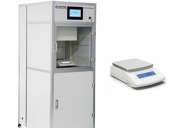 ASTM cetane octane reference fuel blending system unit