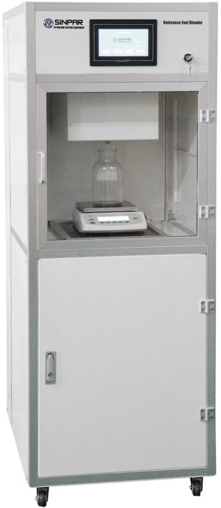 Automatic reference fuel blending unit for cfr octane engines