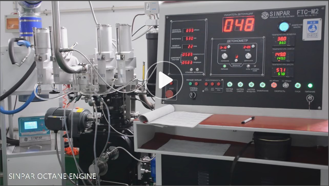 Octane Test Engine-MON ASTM D2700 Octane Rating Operation