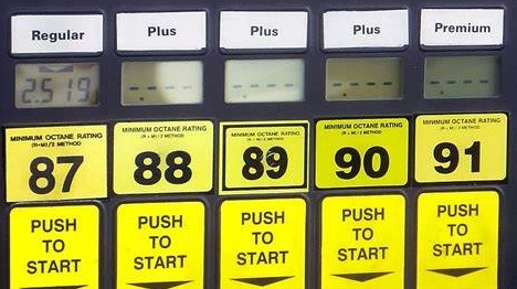 gasoline octane number